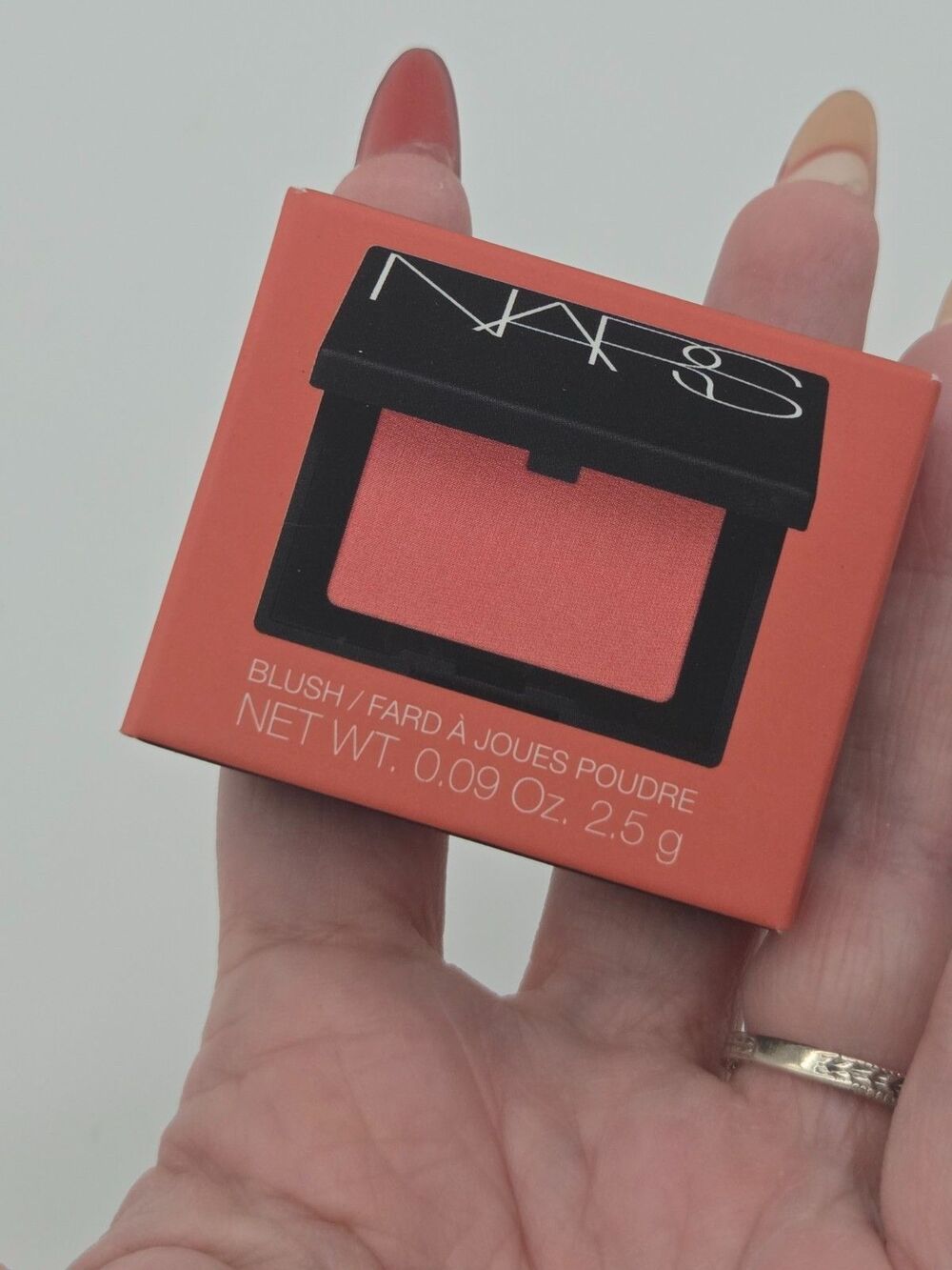 Nars Powder Blush Orgasm Edge Mini Travel Size-Matte 0.09 oz NEW - Picture 3 of 8